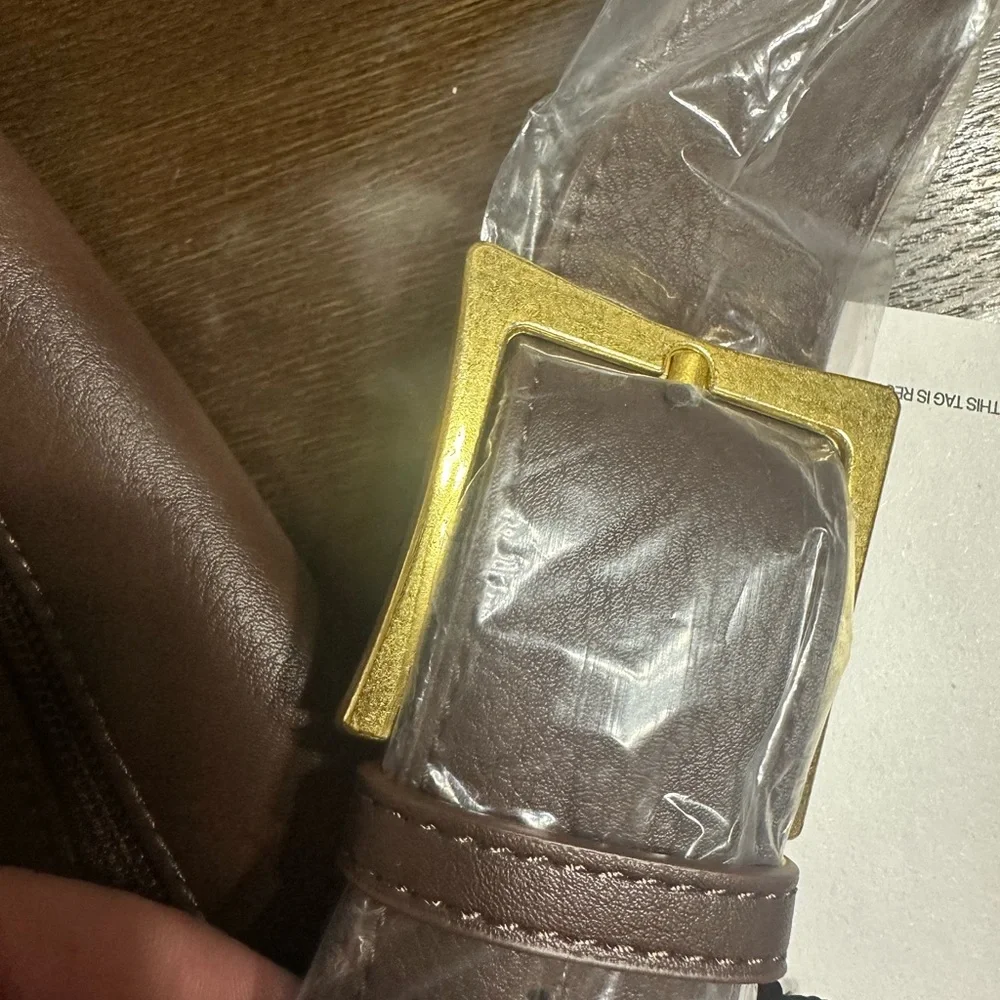 Princess Polly Cream Knit and Tan Tote - Picture 5 of 7